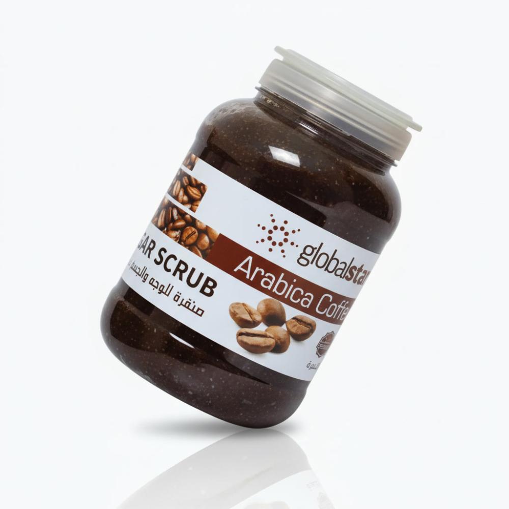 صنفرة سكر بالقهوة للعناية بالجسم والوجه – حجم اقتصادي 5 كغ