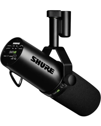 Shure SM7dB ميكروفون صوتي ديناميكي مع مضخم صوت مدم...