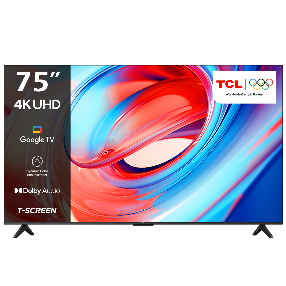 【M.M】【美品】TCL 75インチ 4K Google TV TCL テレビ 75型 液晶テレビ 4K内蔵 Googleテレビ 75インチ