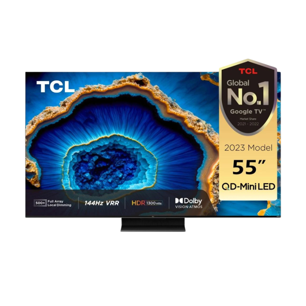 TCL - TV, 55 inch, QD Mini LED, 144Hz - Alesayi Electronics