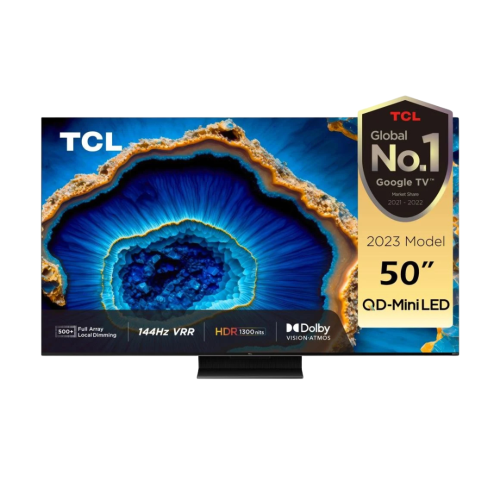 TCL - TV, 50 Inch, QD Mini LED, 144Hz - Alesayi Electronics Best