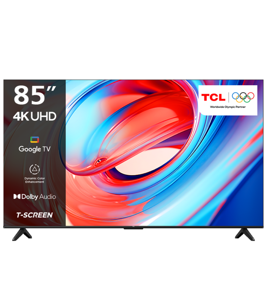 【新品・未使用】TCL GoogleTV TCL - TV, 85 inch, LED Ultra HD, 60Hz - Alesayi Electronics