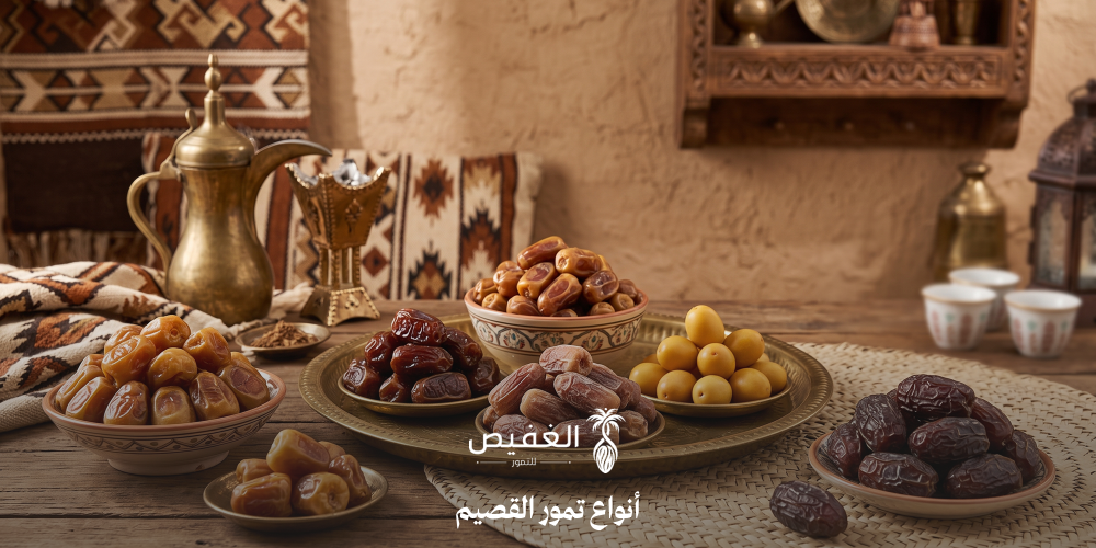 الدليل الشامل لأنواع تمور القصيم: من المزرعة إلى مائدتك