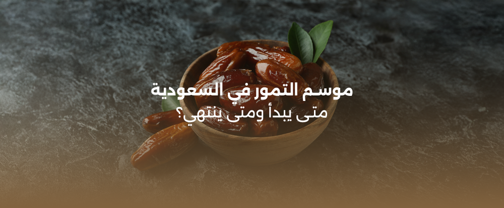 موسم التمور في السعودية: متى يبدأ ومتى ينتهي؟