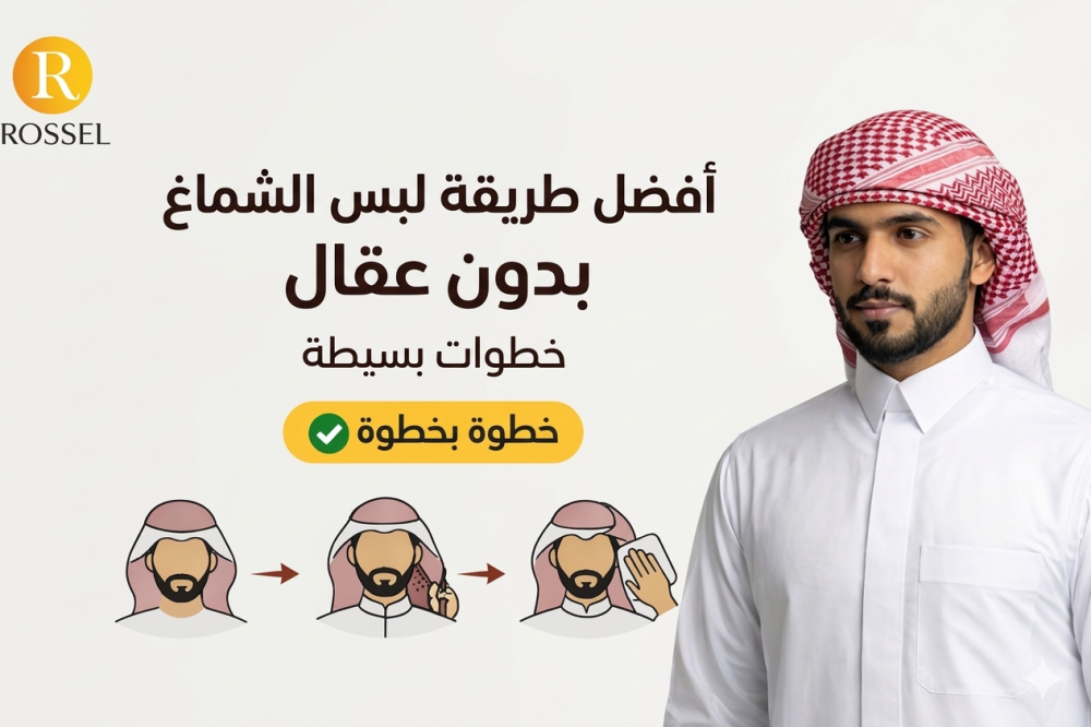 لبس الشماغ بدون عقال