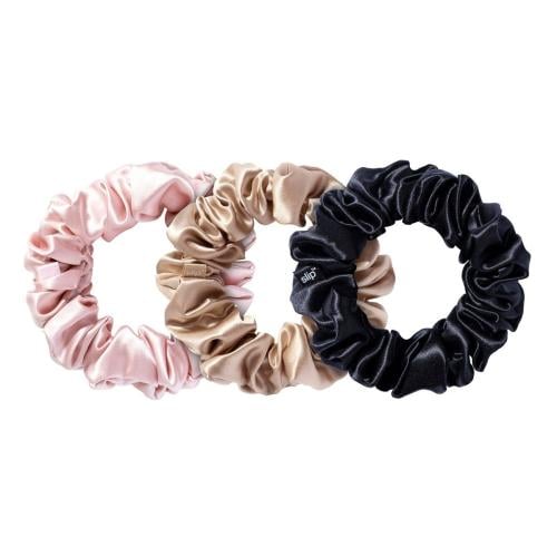Classic Large Scrunchie 1 X Black 1 X Pink 1 X Car...