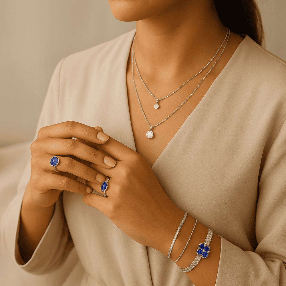 موضة مجوهرات الفضة هذا الموسم من لمُر