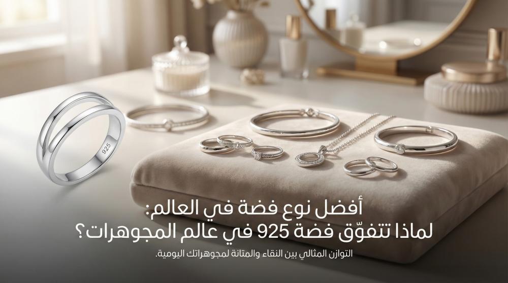 أفضل نوع فضة في العالم: لماذا تتفوّق فضة 925 في عالم المجوهرات؟