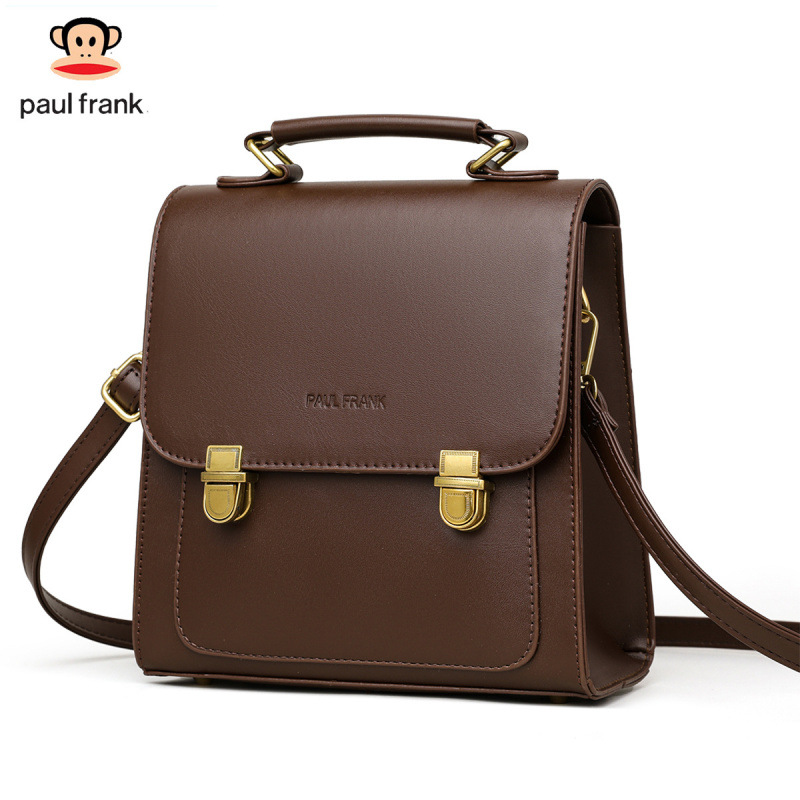 british leather backpack Boss Lady Laptop Are you always ready City Backpack Deep Brown