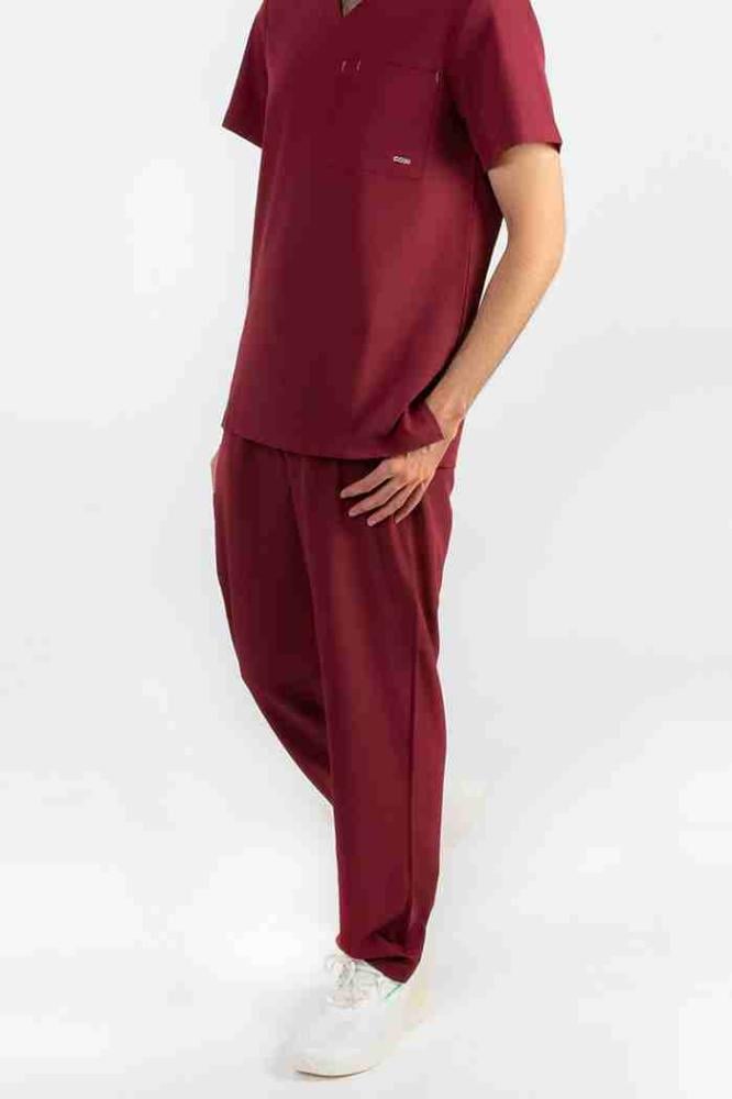 سكراب طبي رجالي عنابي– كويني