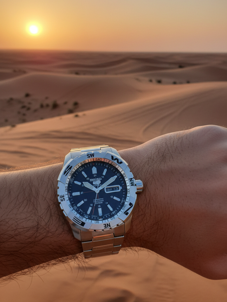 Seiko Men's Rare Automatic SNZJ05J ساعة سيكو رياضية كلاسيك