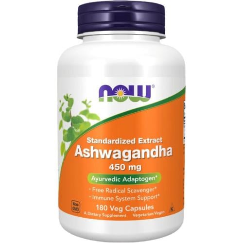 اشواغاندا Now Foods تركيز450 مج - 90 كبسولة