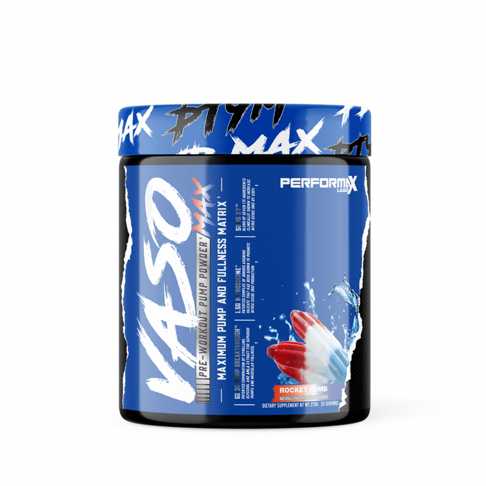 Performax Labs VASO MAX (20 Serve) 270g – Stim-Free Pre-Workout Pump Powder : Maximum Pump & Fullness Matrix