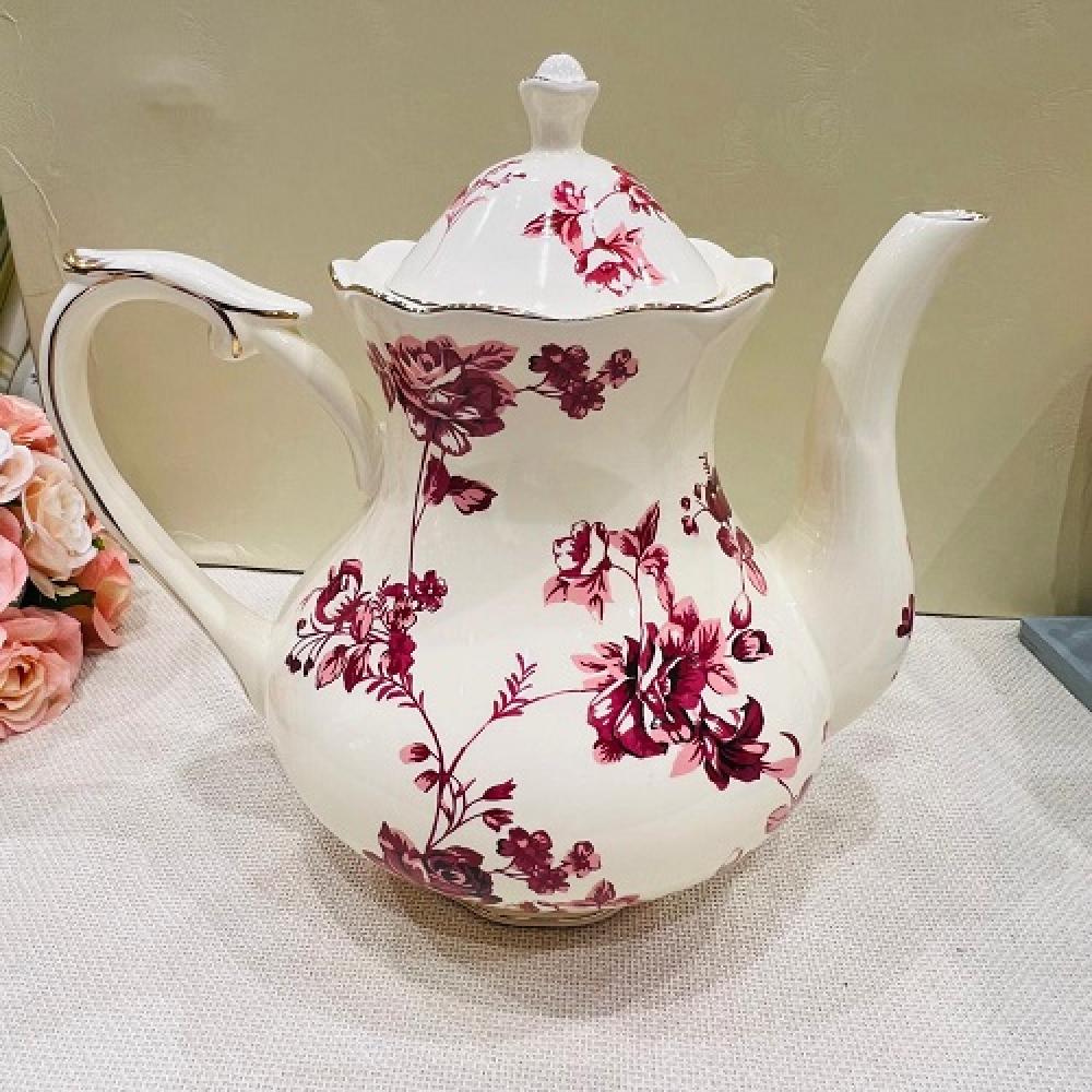 قوري شاي | Ceramic Teapot 1 Ltr
