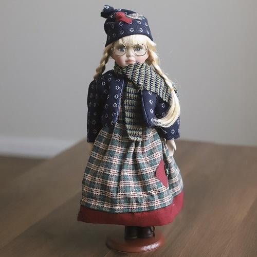 عروسة سيراميك فيكتورية مقاس 40 سم | Ceramic Doll