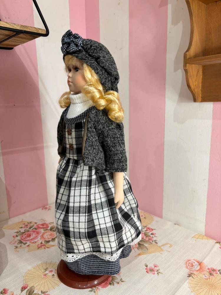عروسة سيراميك فيكتورية مقاس 40 سم | Ceramic Doll