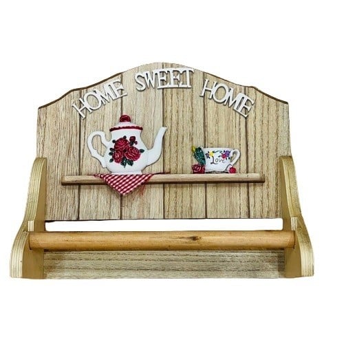 علاق مناديل خشب جداري | Wall Wooden Tissue Hanger