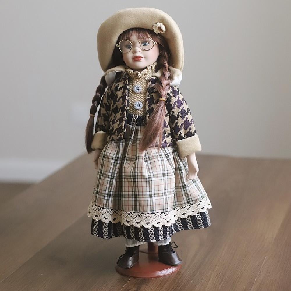 عروسة سيراميك فيكتورية مقاس 40 سم | Ceramic Doll