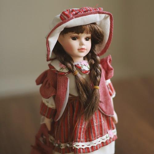 عروسة سيراميك |Ceramic Doll Size:-30 cm