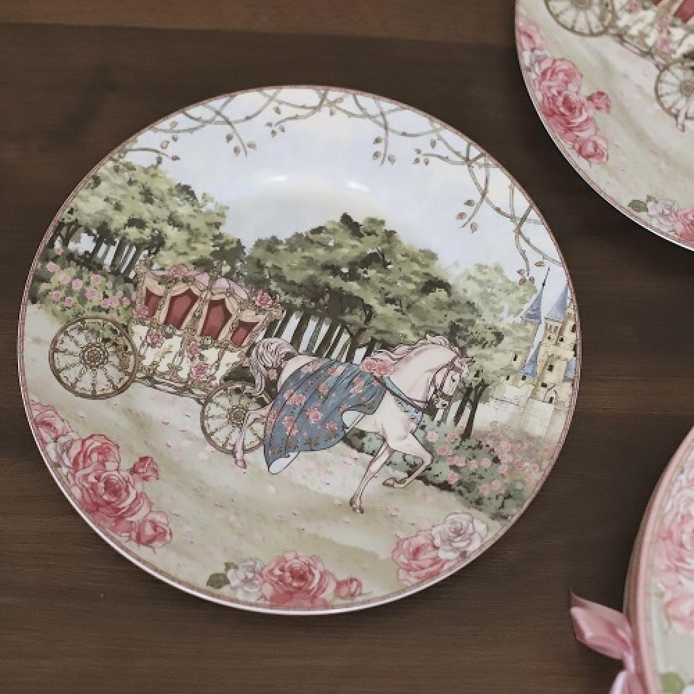 Set of two ceramic plates, size 30 cm ...12 inches | طقم طبقين سيراميك حجم 30 سم .. 12 انش