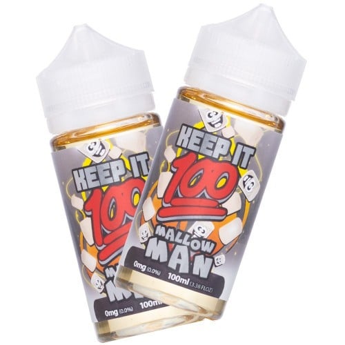 نكهة كيب ات KEEP IT 100 MALLOW MAN 100ML