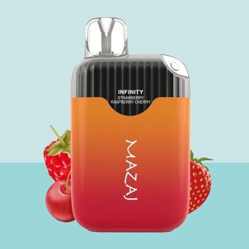 سحبة مزاج انفينيتي 4500 موشه فراولة توت كرز MAZAJ STRAWBERRY RASPBERRY