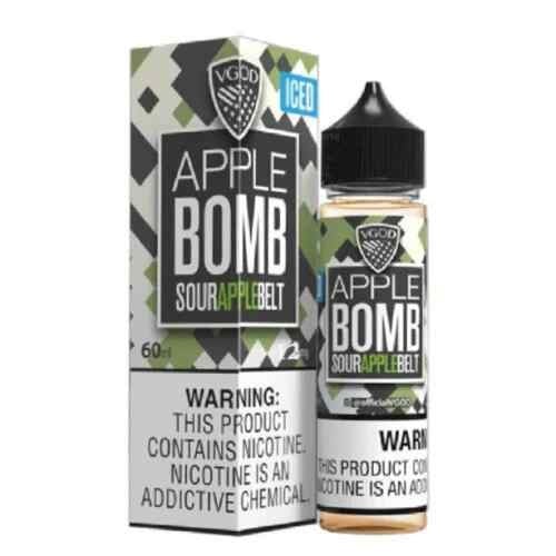 نكهة فيقود تفاح ايس 60 ملي  - VGOD ICED Apple Bomb Sour Apple - 60ML