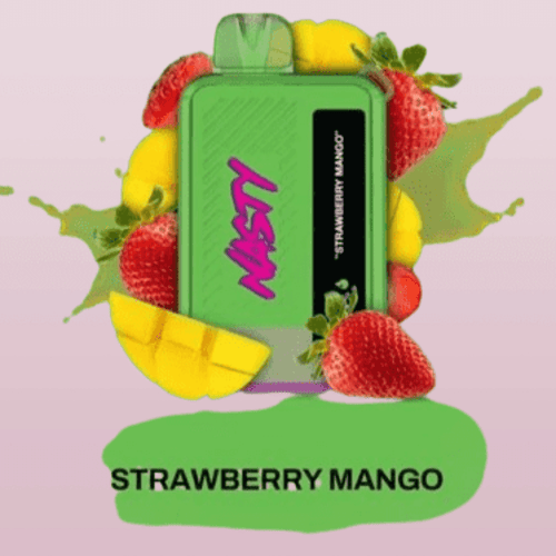 سحبة ناستي بار 8500 موشة مانجو فراولة NASTY BAR STRAWBERRY MANGO 8500 PUFFS