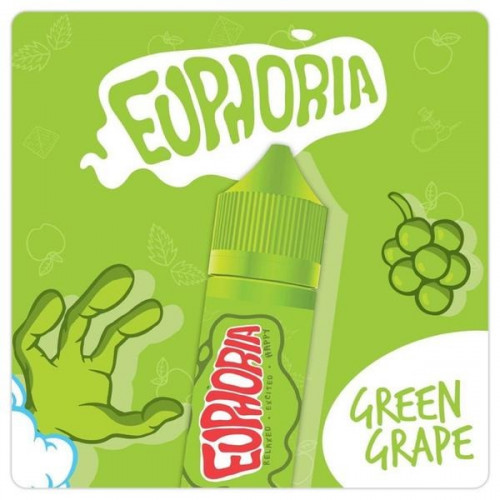 نكهة ايفوريا عنب اخضر سولت Euphoria Green Grape Salt Nicotine