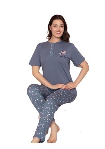 بجامة نسائية قطن 100% M-XXL