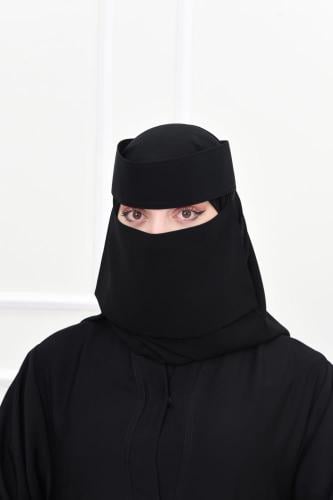 نقاب طويل 12 إنش مطاط صغير