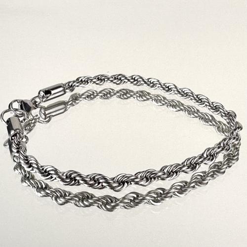 Twisted rope bracelet