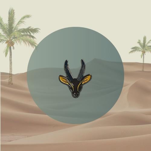 ستيكر حديد - راس غزالة