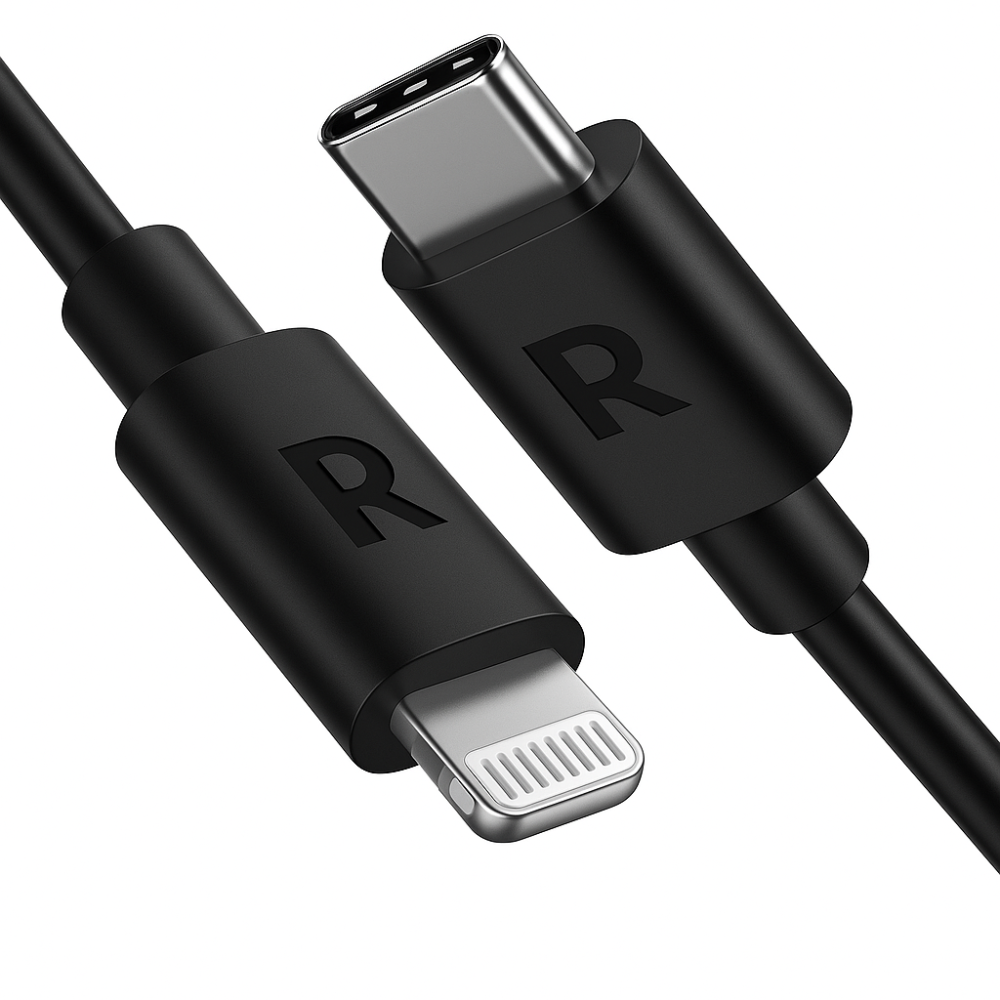 سلك شحن ونقل بيانات  Type-C إلى Lightning – بطول 1 متر  : RAVPower