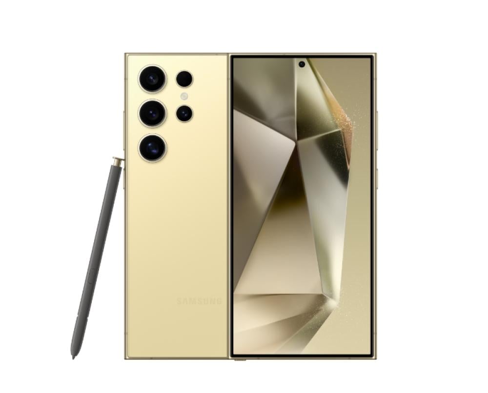 سامسونج جالكسي اس 24 الترا لون ذهبي تيتانيوم