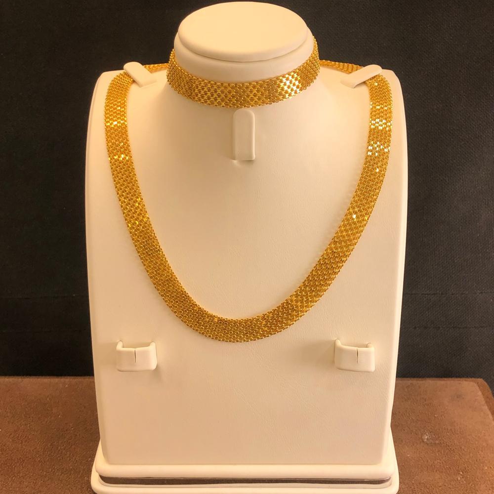 عقد ذهب الجنزير