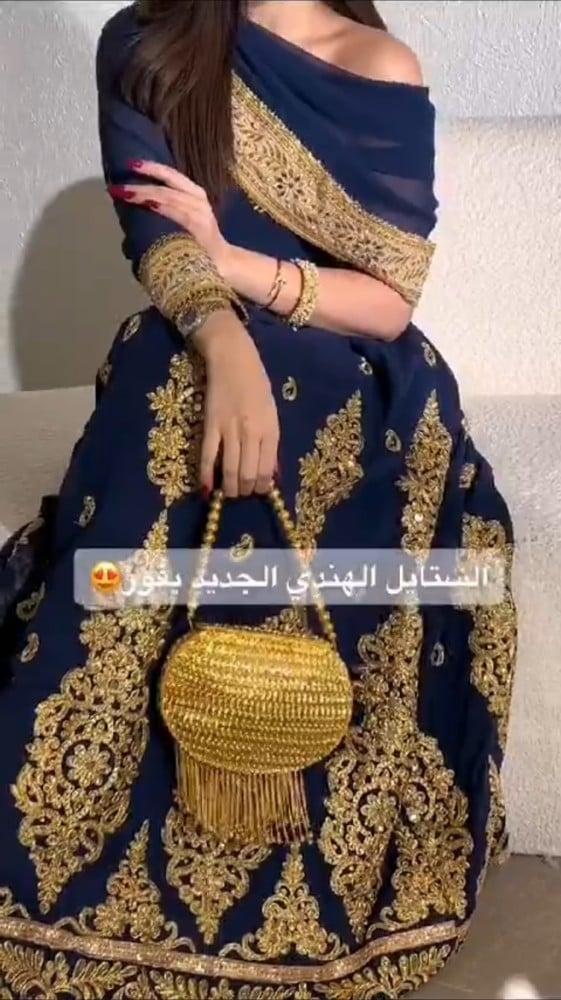 فستان ستايل هندي انيق وفخم