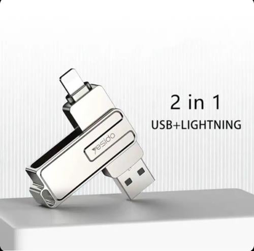 فلاش ميموري منفذين USB + Lightening