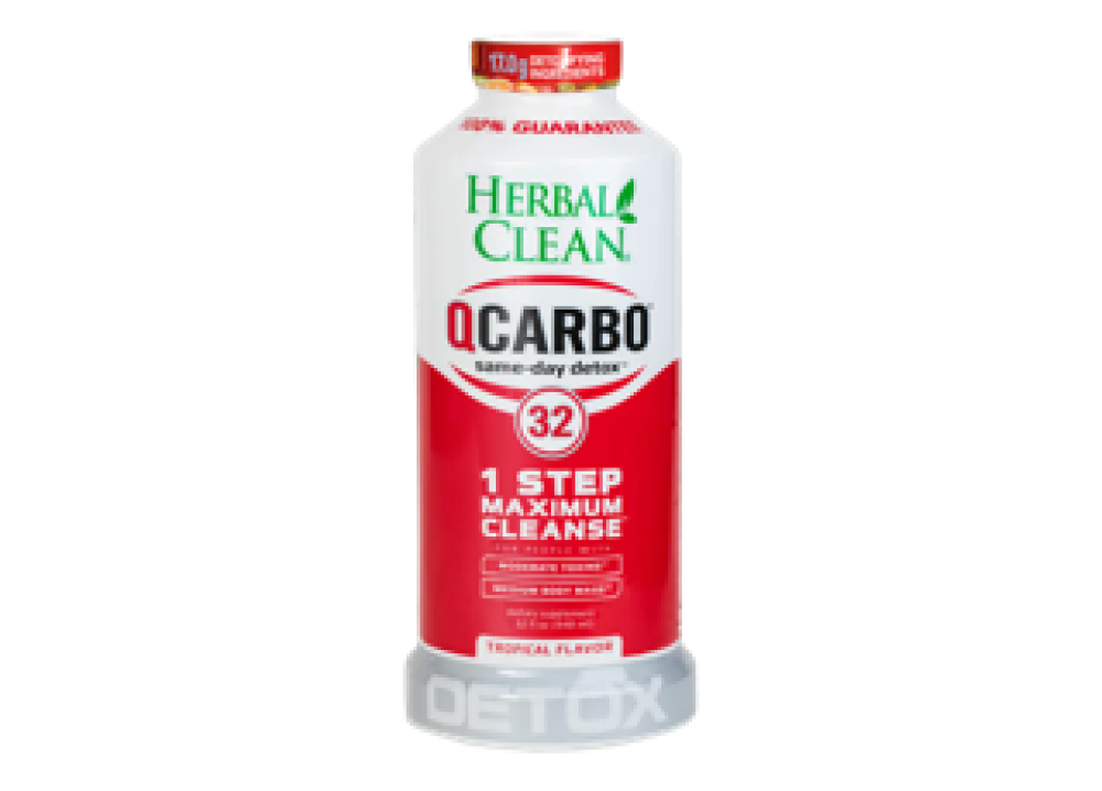 منظف السموم كيو كاربو QCarbo 32 لتنظيف الجسم قبل تحليل المخدرات في الس