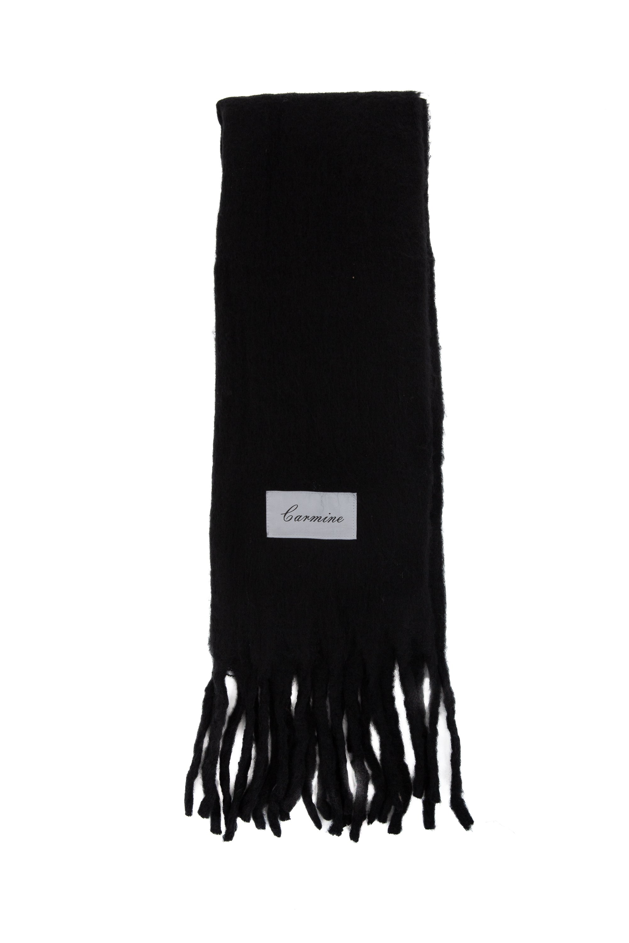 Dark Sky Oversized Wool Scarf CARMINE