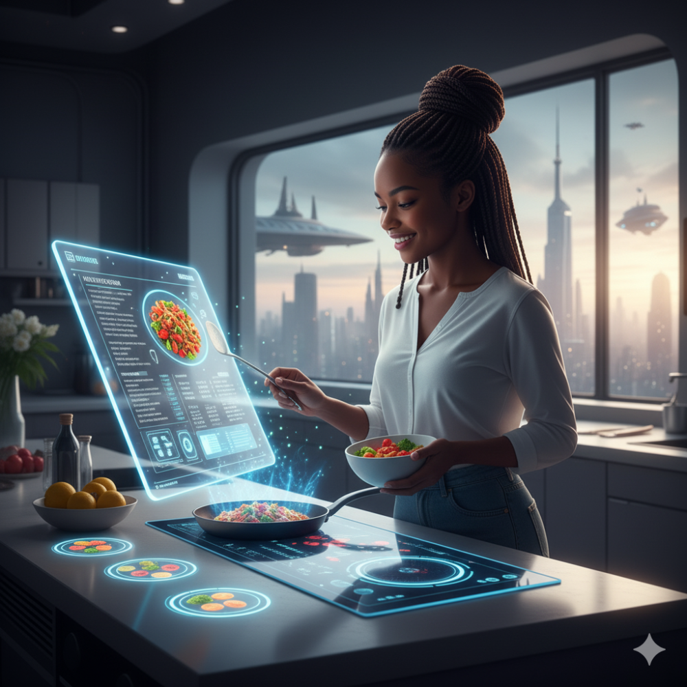 كيفية استخدام الوصفات الرقمية لتحضير وجبات صحية وسريعة
