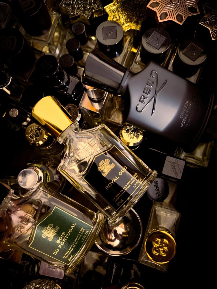 مجموعة زجاجة عطور فخمة وجذابة كريد افنتوس