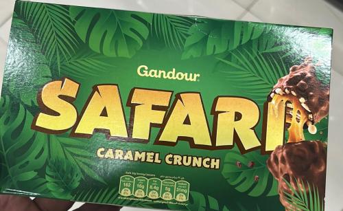 Gandour safari caramel crunch