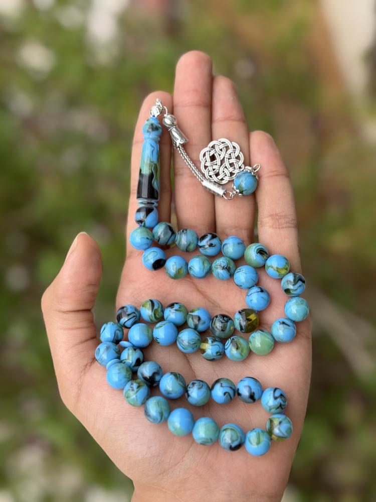 سبحة فاخرة بكلايت معدن 136  خفيفة الوزن وأنيقة