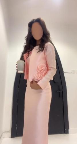 فستان سهره الخامه ميكادو