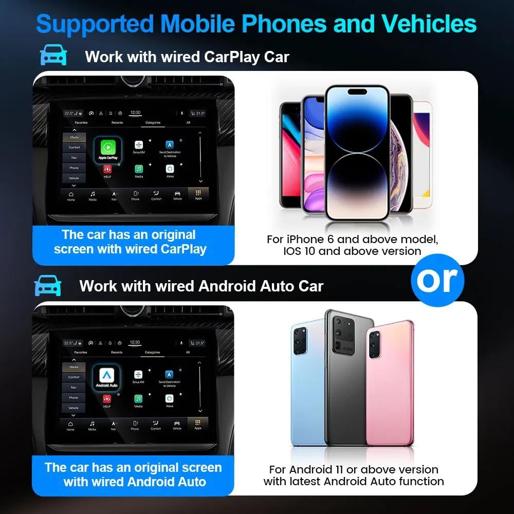 محول CarPlay اللاسلكي - سوق الكترونيات