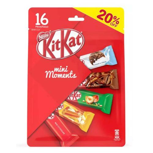 كيت كات ميني مومنتس 20% خصم 272.5جم