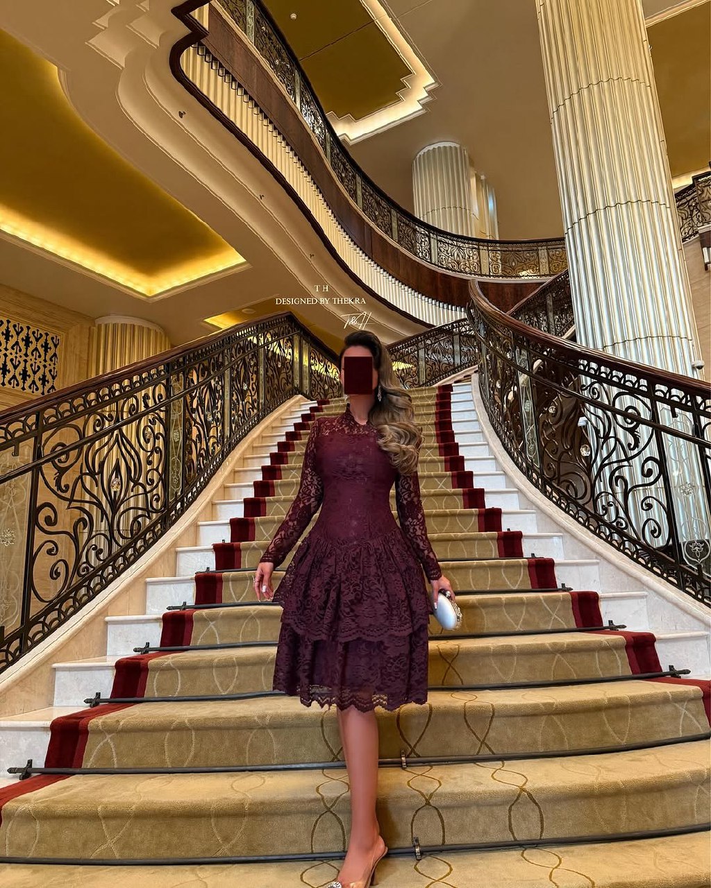 فستان سهره قصير متجر فارا