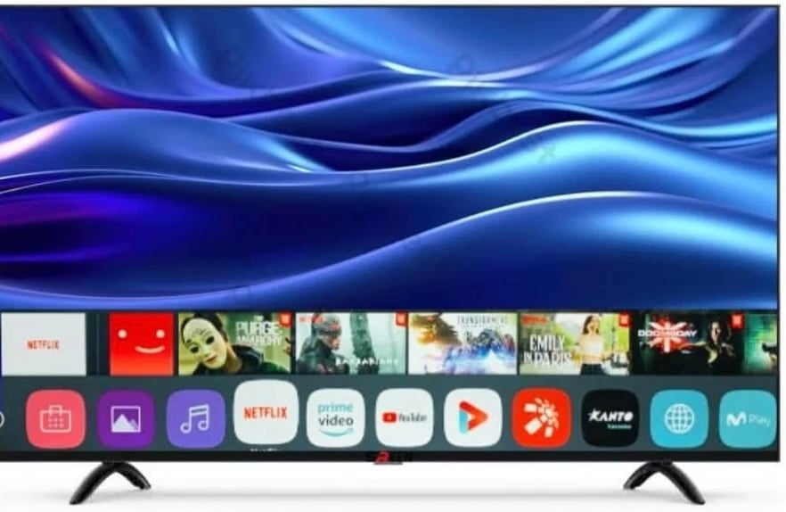 شاشة سرين 50 بوصة سمارت 4K UHD – Web OS – أسود SRET-50S4K1