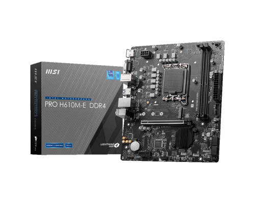 اللوحة الأم MSI PRO H610M-E